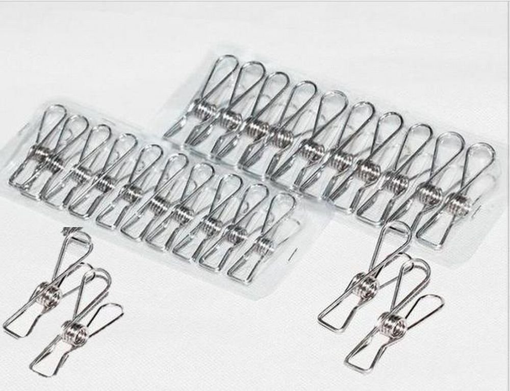 ステンレスピンチ　（　洗濯ばさみ　）　24個　セット　丈夫　錆びにくい　洗濯物　ステンレス　 (洗濯ばさみ　24個) d2ldlup Amazon.co.jp: ステンレスピンチ （ 洗濯ばさみ ） 24個 セット 丈夫